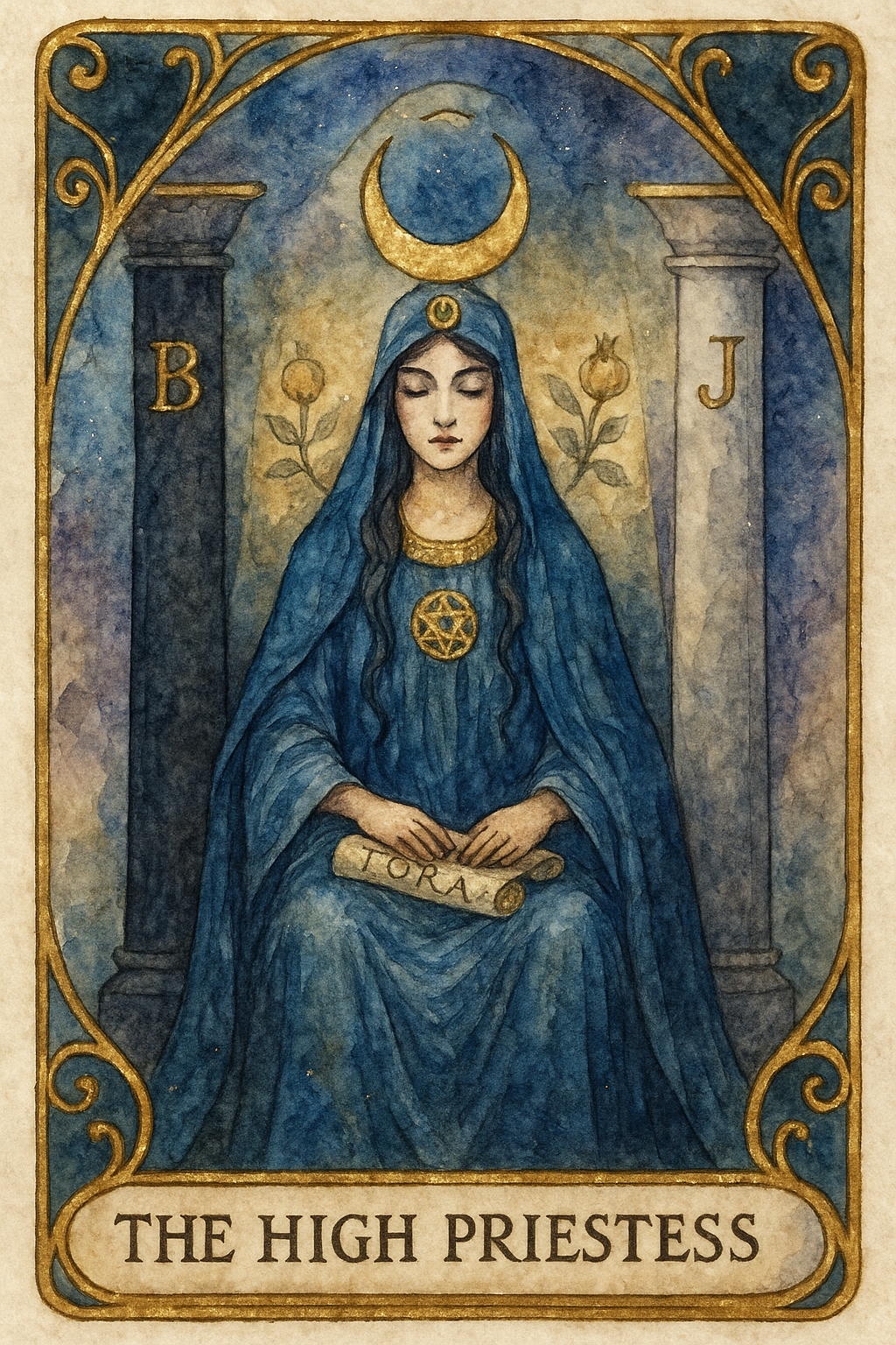 The High Priestess Tarot Card